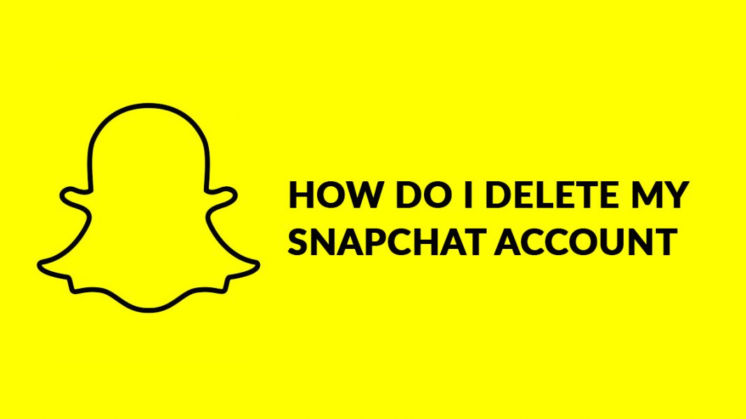 w do I delete my Snapchat account