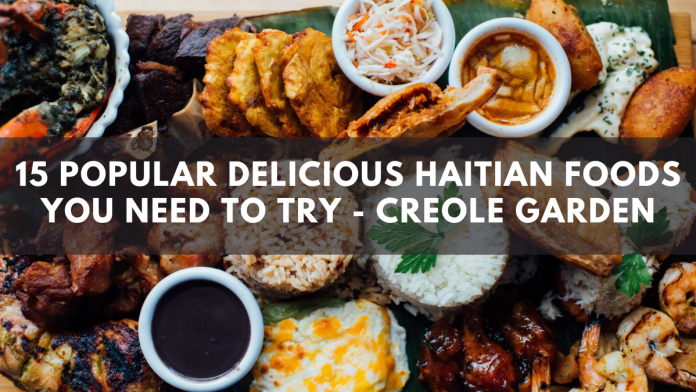Deliciuos haitian food