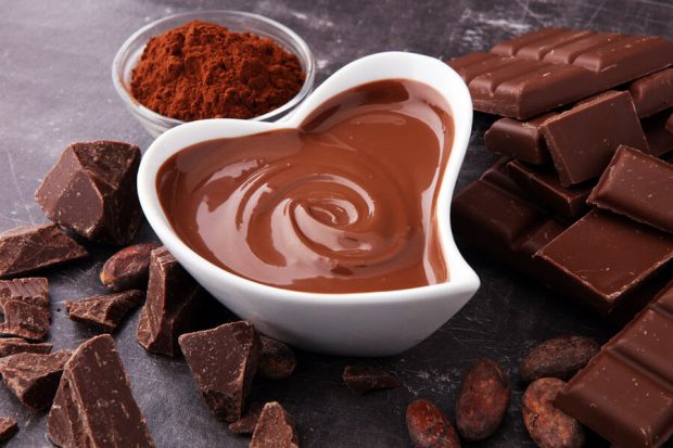 The use of dark chocolate reduces anxiety